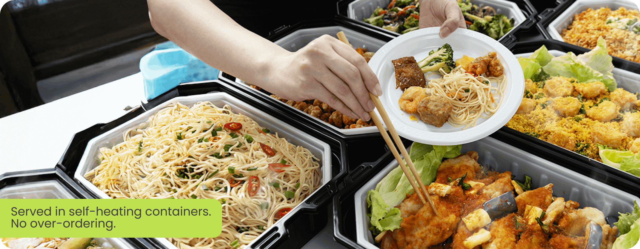 Serving Mini Buffet